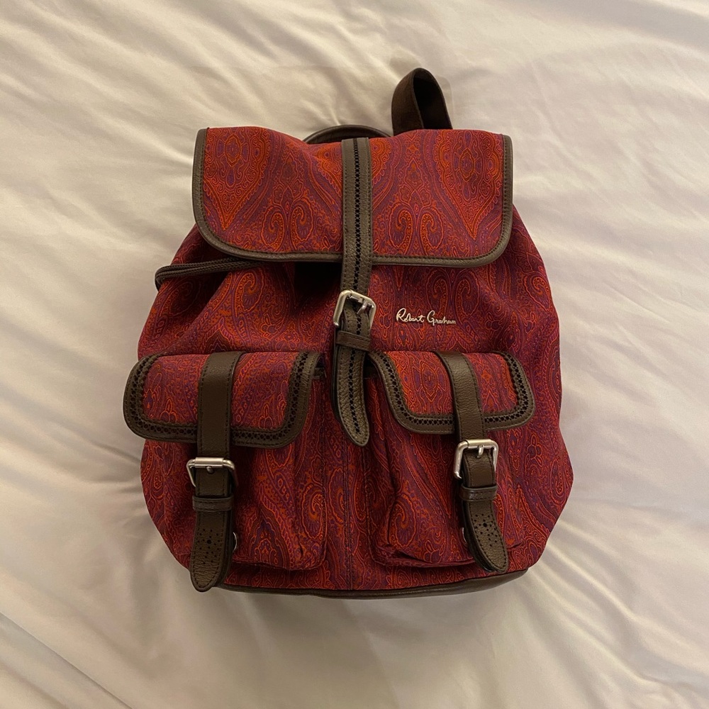 Robert Graham Paisley Backpack Satchel